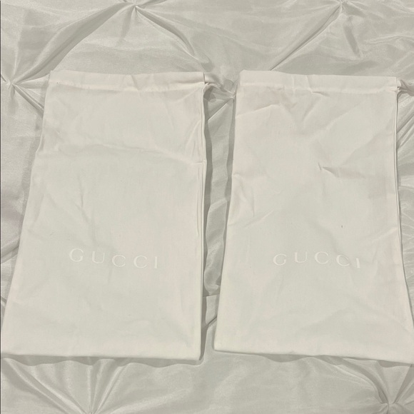 Gucci Accessories - Gucci Elegant White Dust Bags